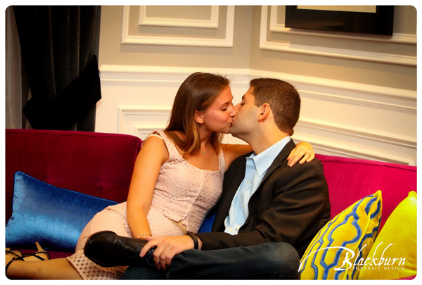Romantic Pavilion Grand Hotel Engagement Photos