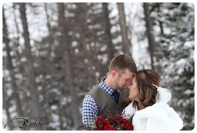 Adirondack Winter Destination Wedding Photos