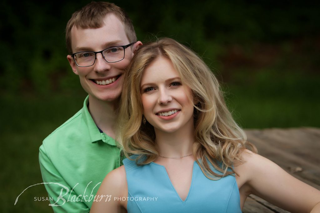 Spa State Park Engagement Photo
