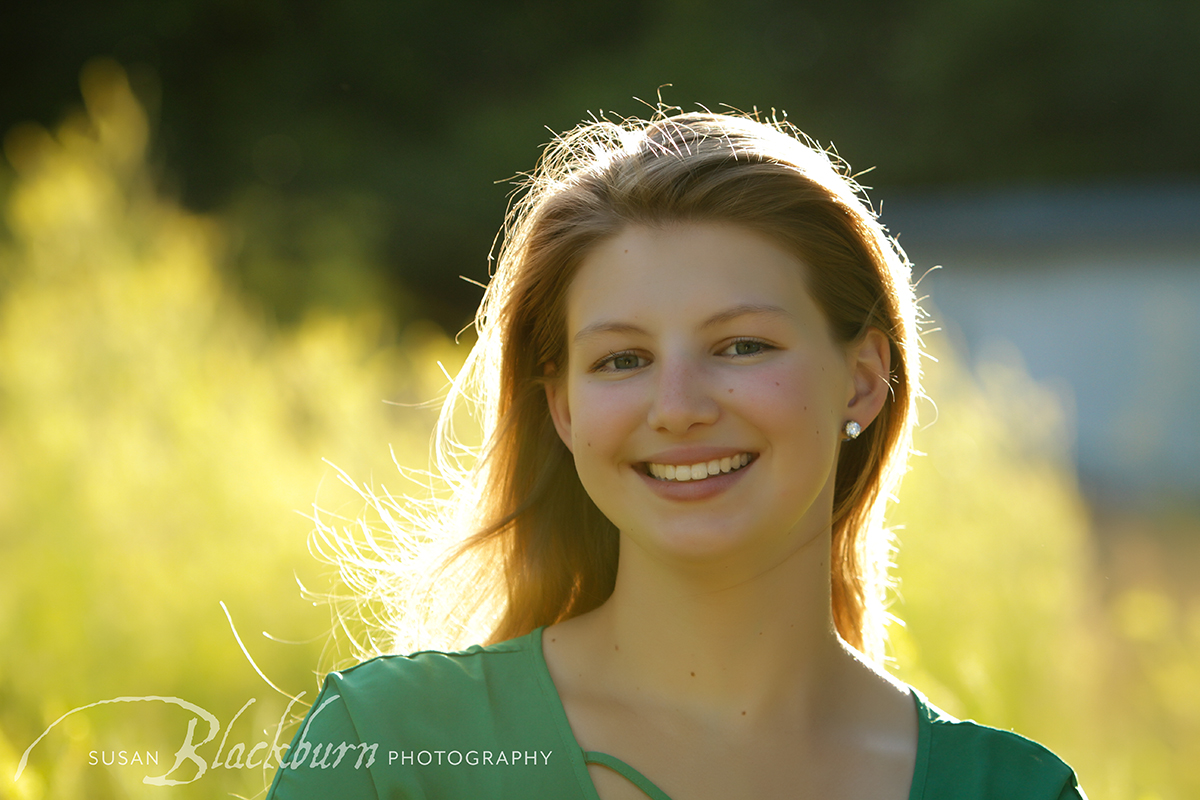 Clifton Park Senior Portrait Photo