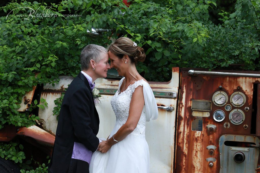 Same Sex Wedding at Saratoga Winery