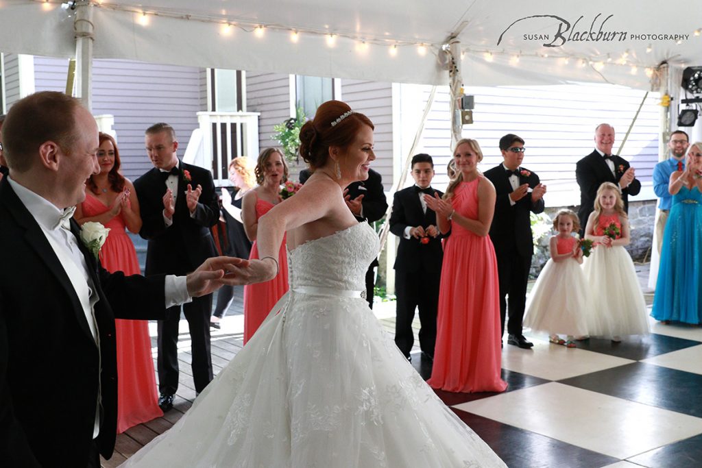 Mansion Inn Wedding Reception Photo