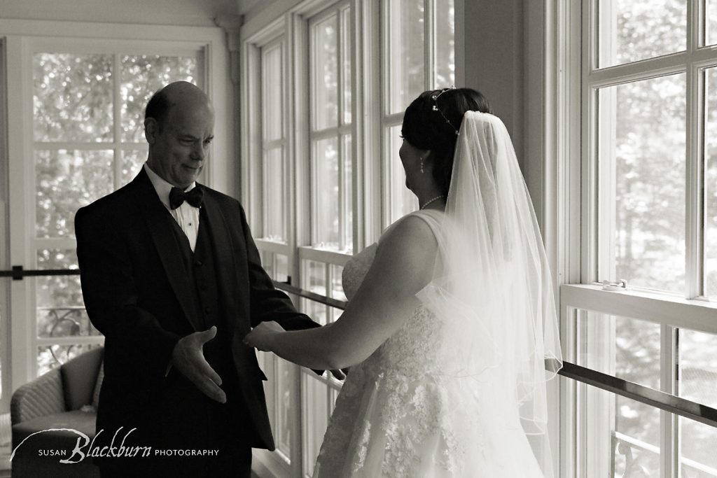 Black and White Wedding Photo Gideon Putnam Resort