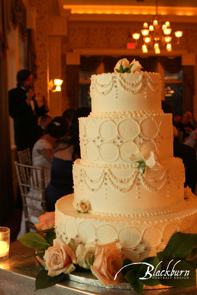 Lake George Wedding Photo Cake