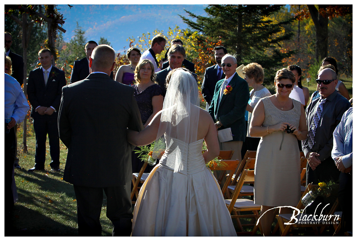 Rustic Mountain Wedding Photo