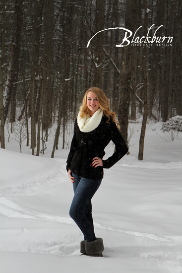 Winter Senior Portraits Saratoga Outdoor High School Senior Portraits
