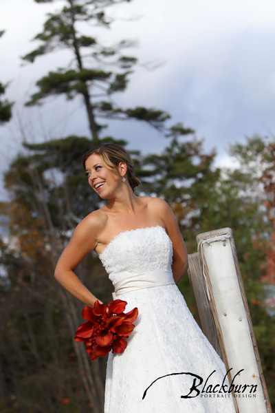 Fall Bridal Portrait Photo