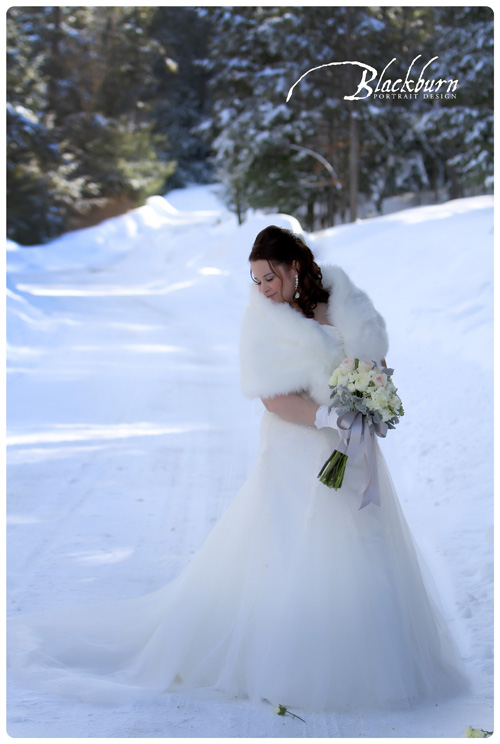 Fern Lodge Winter Wedding Photos