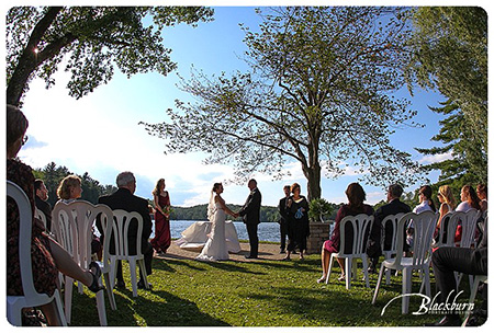 Crooked Lake Summer Wedding Photos Outdoors