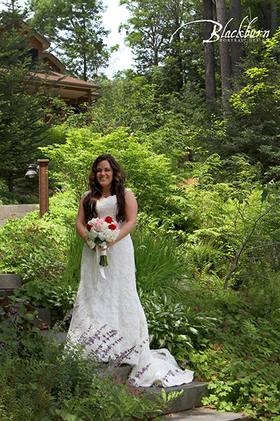 Bridal Portrait Adirondack Mountains