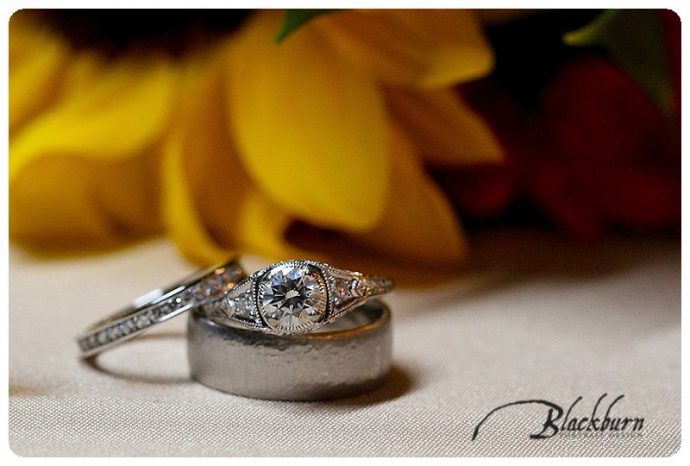 Wedding Ring Detail Shots Lake George