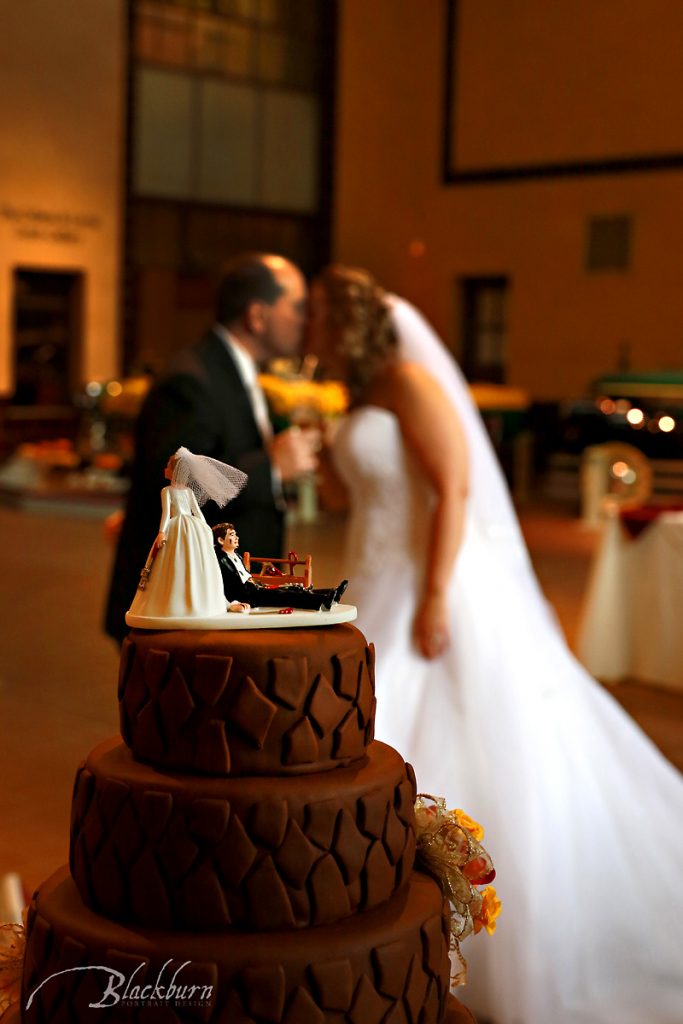 Classic Car Wedding Photo