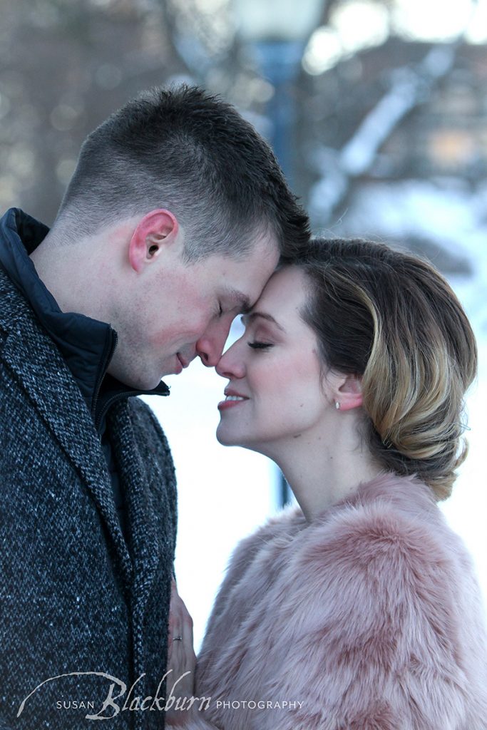 Saratoga Winter Wedding Photo