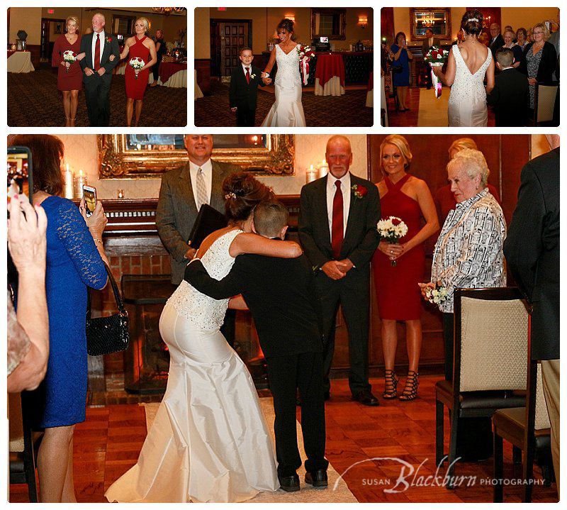 Latham Century House wedding ceremony photos