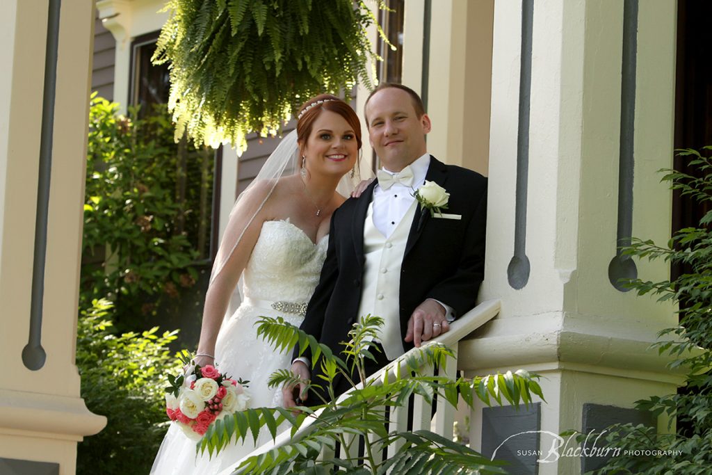 Summer Wedding at the Mansion Saratoga Photo