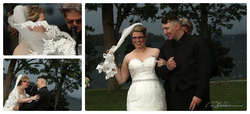Outdoor Wedding Ceremony Photos Lake George NY