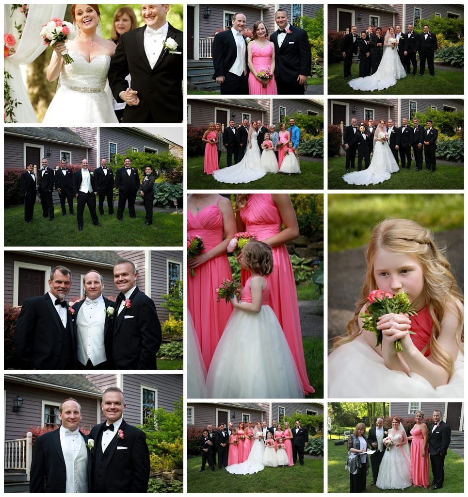 Bridal Party Photos Saratoga Springs NY